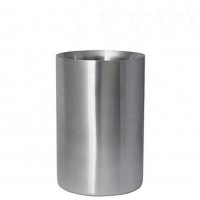 750 ml Double Walled Wine Chiller Brushed Stainless Steel Insulated Wine Cooler Champagne Ice Bucket